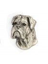 Bullmastiff - pin (silver plate) - 2638 - 28641