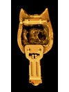 Cairn Terrier - clip (gold plating) - 1028 - 8465
