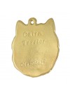 Cairn Terrier - keyring (gold plating) - 840 - 30049