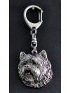 Cairn Terrier - keyring (silver plate) - 1800 - 11958
