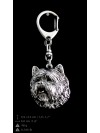 Cairn Terrier - keyring (silver plate) - 1800 - 11966