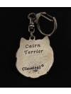 Cairn Terrier - keyring (silver plate) - 2169 - 20416