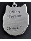 Cairn Terrier - necklace (silver chain) - 3321 - 33795