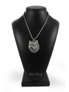 Cairn Terrier - necklace (silver cord) - 3199 - 33217