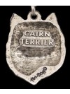 Cairn Terrier - necklace (silver cord) - 3236 - 32821