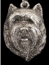 Cairn Terrier - necklace (silver plate) - 2988 - 30931