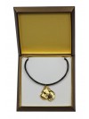 Cane Corso - necklace (gold plating) - 2461 - 27620