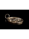Cane Corso - necklace (silver plate) - 3439 - 34912