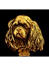 Cavalier King Charles Spaniel - clip (gold plating) - 1024 - 8454