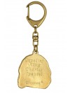 Cavalier King Charles Spaniel - keyring (gold plating) - 835 - 25175
