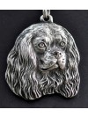 Cavalier King Charles Spaniel - necklace (silver chain) - 3318 - 33776