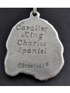 Cavalier King Charles Spaniel - necklace (silver plate) - 2951 - 30783