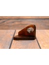 Cesky Terrier - candlestick (wood) - 3675 - 35986