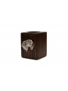 Cesky Terrier - candlestick (wood) - 4007 - 37941
