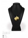 Cesky Terrier - necklace (gold plating) - 3075 - 31651