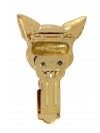 Chihuahua - clip (gold plating) - 1042 - 26784