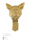 Chihuahua - clip (gold plating) - 2613 - 28430