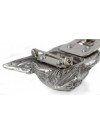 Chihuahua - clip (silver plate) - 2566 - 27983