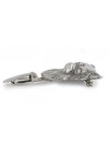 Chihuahua - clip (silver plate) - 691 - 26492