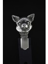 Chihuahua - keyring (silver plate) - 2277 - 23470