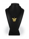Chihuahua - necklace (gold plating) - 2512 - 27539