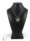 Chihuahua - necklace (silver chain) - 3347 - 34582
