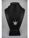 Chihuahua - necklace (silver plate) - 2976 - 30881