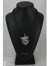 Chihuahua - necklace (silver plate) - 2985 - 30921