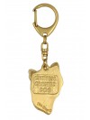 Chinese Crested - keyring (gold plating) - 2410 - 27001