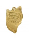 Chinese Crested - keyring (gold plating) - 2410 - 27003