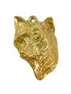 Chinese Crested - keyring (gold plating) - 2410 - 27004