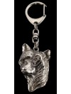 Chinese Crested - keyring (silver plate) - 1864 - 12873