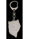 Chinese Crested - keyring (silver plate) - 1864 - 12874