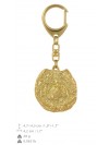 Chow Chow - keyring (gold plating) - 2848 - 30253