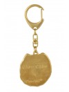 Chow Chow - keyring (gold plating) - 2848 - 30257