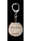 Chow Chow - keyring (silver plate) - 24 - 9229