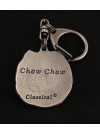 Chow Chow - keyring (silver plate) - 2723 - 29201