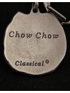 Chow Chow - necklace (silver chain) - 3271 - 33493