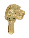 Dachshund - clip (gold plating) - 1014 - 26582
