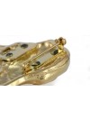 Dachshund - clip (gold plating) - 2605 - 28361