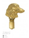 Dachshund - clip (gold plating) - 2617 - 28463
