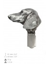 Dachshund - clip (silver plate) - 2556 - 27889