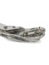 Dachshund - clip (silver plate) - 2580 - 28101