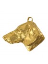 Dachshund - necklace (gold plating) - 2478 - 27405