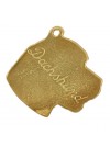 Dachshund - necklace (gold plating) - 960 - 25454