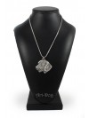Dachshund - necklace (silver chain) - 3324 - 34461