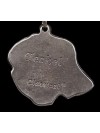 Dachshund - necklace (silver chain) - 3354 - 33994