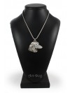 Dachshund - necklace (silver cord) - 3193 - 33205