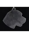 Dachshund - necklace (silver cord) - 3202 - 32684