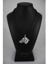 Dachshund - necklace (silver plate) - 2925 - 30678